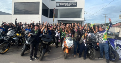 Rolê Integrado reune mais de 500 Motos em Celebração ao Mês das Mulheres e Combate à Violência