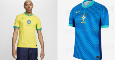 Nike revela novos uniformes da Seleção Brasileira para os próximos amistosos contra Inglaterra e Espanha