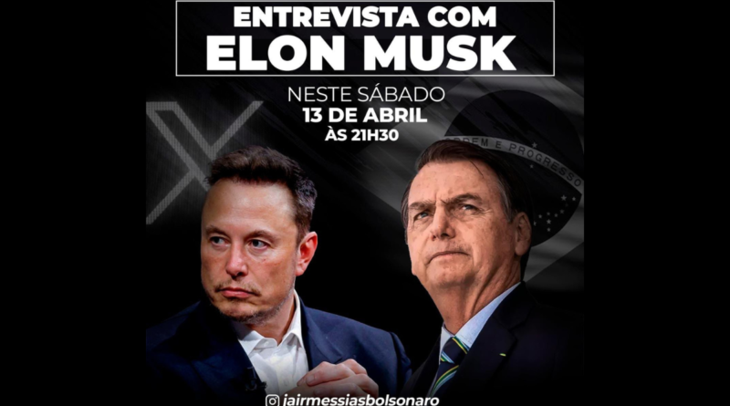 Jair Bolsonaro e Elon Musk se Unem em Entrevista Conjunta