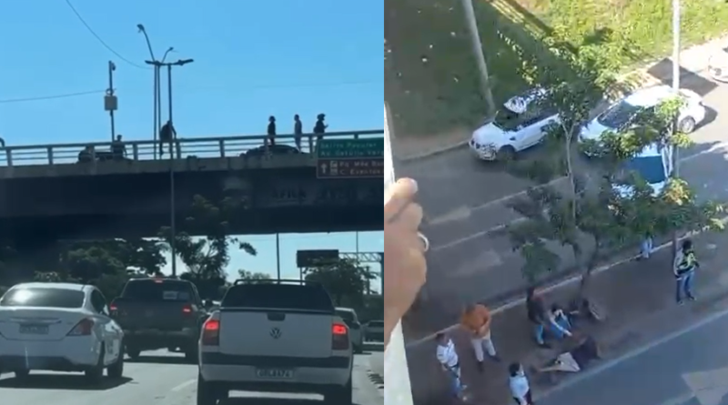 Tentativa de Suicídio no Viaduto da Rodoviária de Cuiabá Choca População – Vídeo