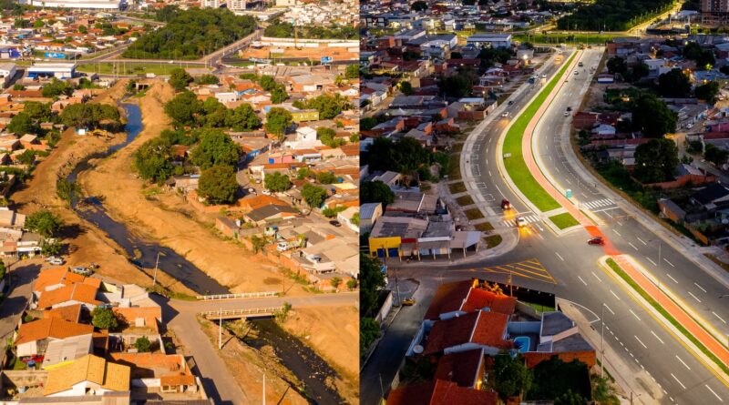 Prolongamento da Avenida Parque do Barbado modifica visual em Cuiabá; veja imagens