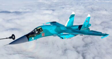 Acidente com Caça Supersônico SU-34 nas Montanhas do Cáucaso