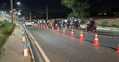 Operação resulta em 107 multas e remoção de 69 motocicletas em Cuiabá