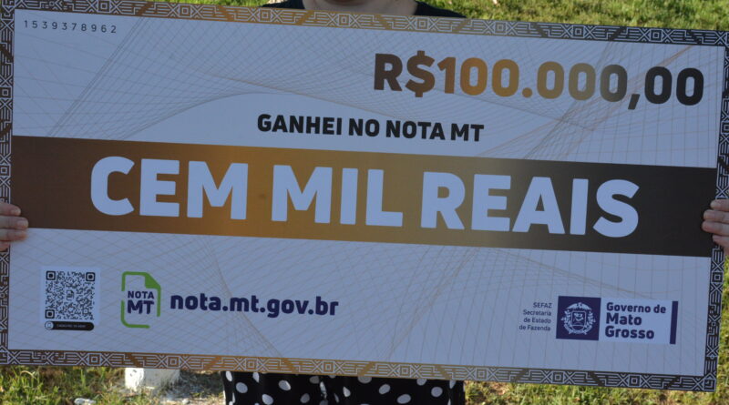 Sorteio mensal de outubro do Nota MT será em Nova Mutum e vai distribuir mais de mil prêmios