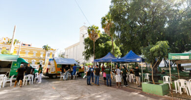 Cadastramento para Shopping Orla reúne secretarias e instituições na Praça da República
