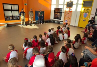 Corpo de Bombeiros promove projeto educativo nas escolas para prevenção de incêndios florestais