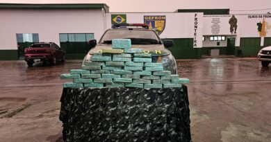 Gefron apreende 40 quilos de pasta-base e gera prejuízo de R$ 720 mil às facções criminosas