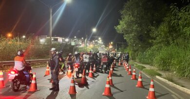 Cinco condutores foram presos e 59 motocicletas foram removidas durante a 35ª Edição da Operação Lei Seca