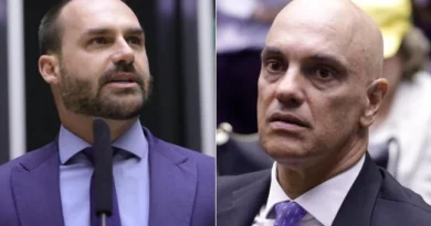 Eduardo Bolsonaro tenta excluir Barroso e Gilmar de sanções via ‘Magnitsky’ para isolar Moraes