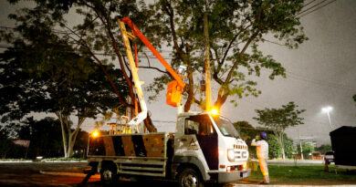 Limpurb atende mais de mil pontos de iluminação em cinco dias de operação