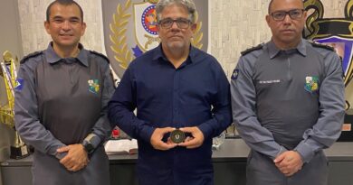 A Homenagem do 1º Comando Regional da Polícia Militar ao Presidente da Feconseg-MT