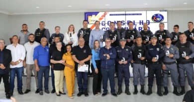 Polícia Militar realiza homenagem para conselheiros de segurança pública de todo o Estado