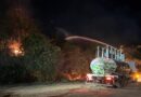 Bombeiros extinguem incêndio e impedem que chamas destruam Parque Florestal