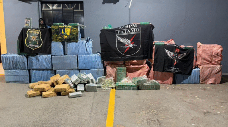 Forças de segurança de MT e RO apreendem 900 quilos de cocaína e causam prejuízo de R$ 16,2 mi às facções criminosas