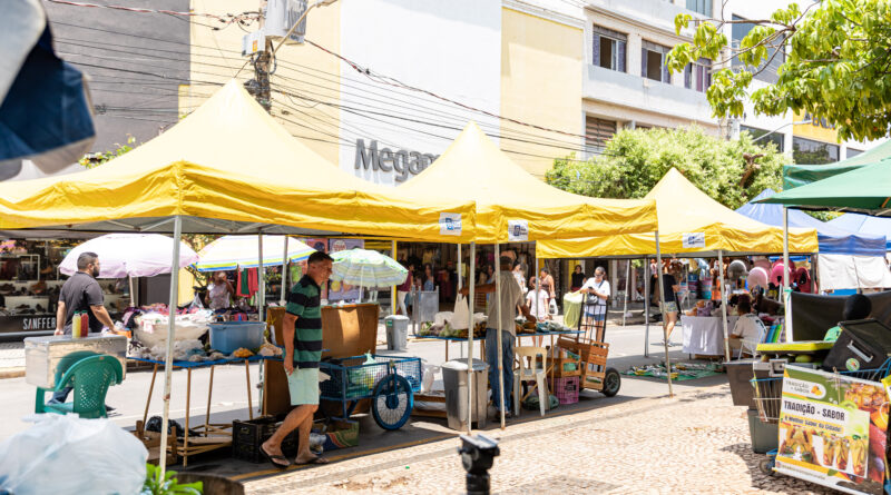 Calçadão da Galdino Pimentel ganha nova edição da Feira do Centro