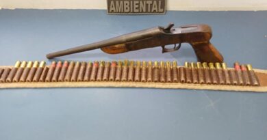 Companhia Ambiental prende homem com arma e munições em Sinop