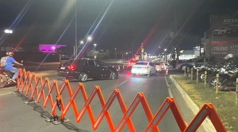 Operação Lei Seca resulta na prisão de três condutores por embriaguez em Várzea Grande