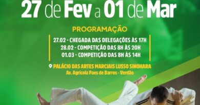 Seletiva Mato-Grossense de Judô reúne 350 atletas em Cuiabá e define vaga para o Brasileiro