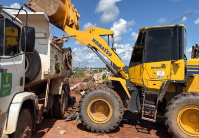 Operação de 3 dias elimina bolsões de lixo em Cuiabá