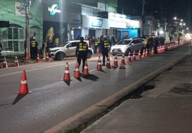 Operação Lei Seca termina com 12 prisões e 45 veículos removidos em Cuiabá