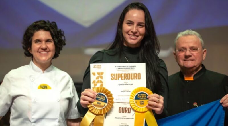 Mundial do Queijo do Brasil homenageia Raquel Cattani