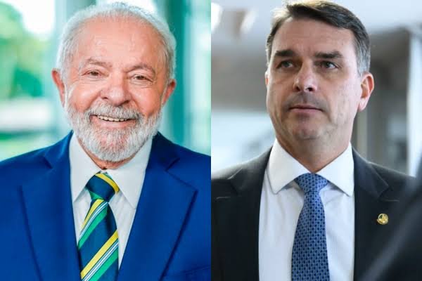 Flávio Bolsonaro aparece à frente de Lula em nova pesquisa para o segundo turno; veja os números